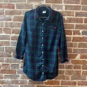 VINEYARD VINES BLACKWATCH PLAID SLEEPSHIRT